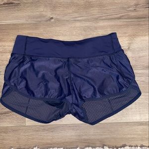 Blue Lululemon Shorts